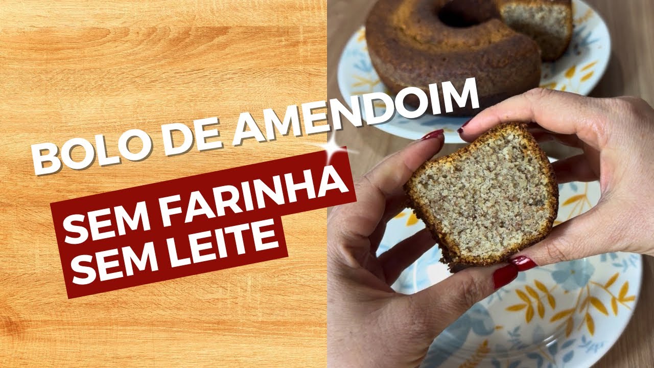 BOLO FOFÍSSIMO DE AMENDOIM