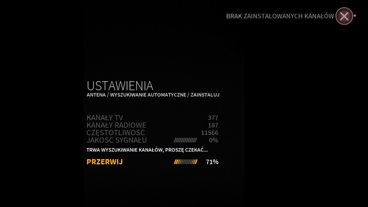 EVOBOX PVR adb, cyfrowy polsat   Problem z kanałami i błąd karty 11 24 05 2019