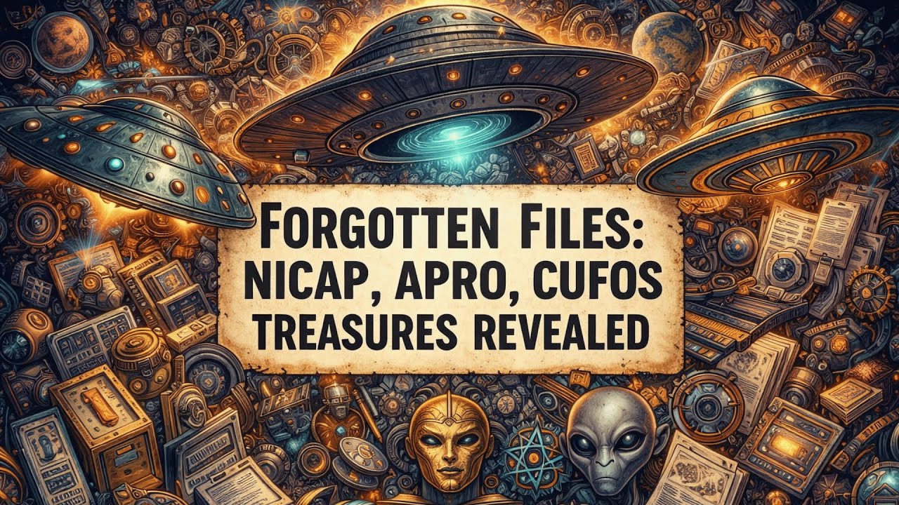 Forgotten UFO Files for Sleep: NICAP, APRO, CUFOS Treasures Revealed