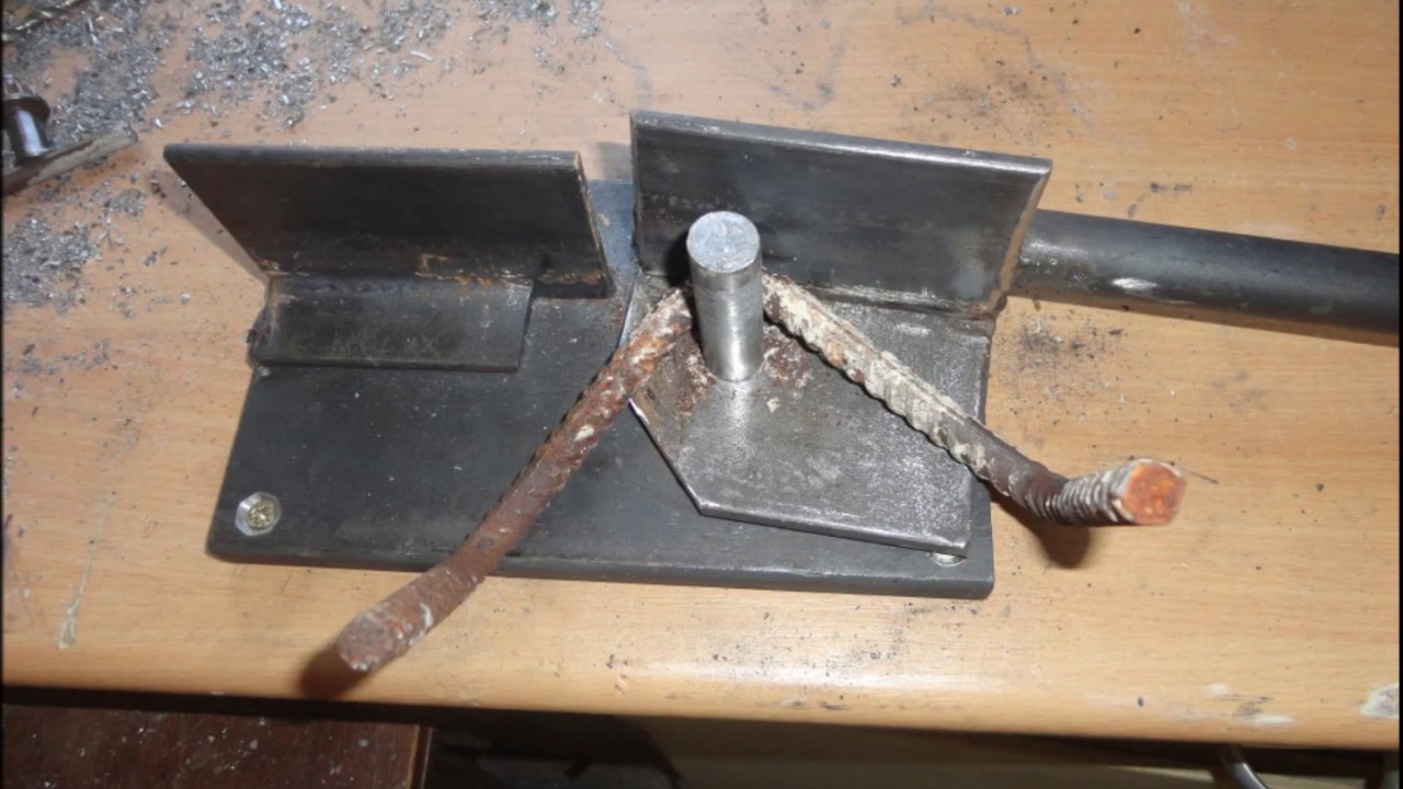 DIY Universal Iron rod metal bender / Metall biegen Biegevorrichtung