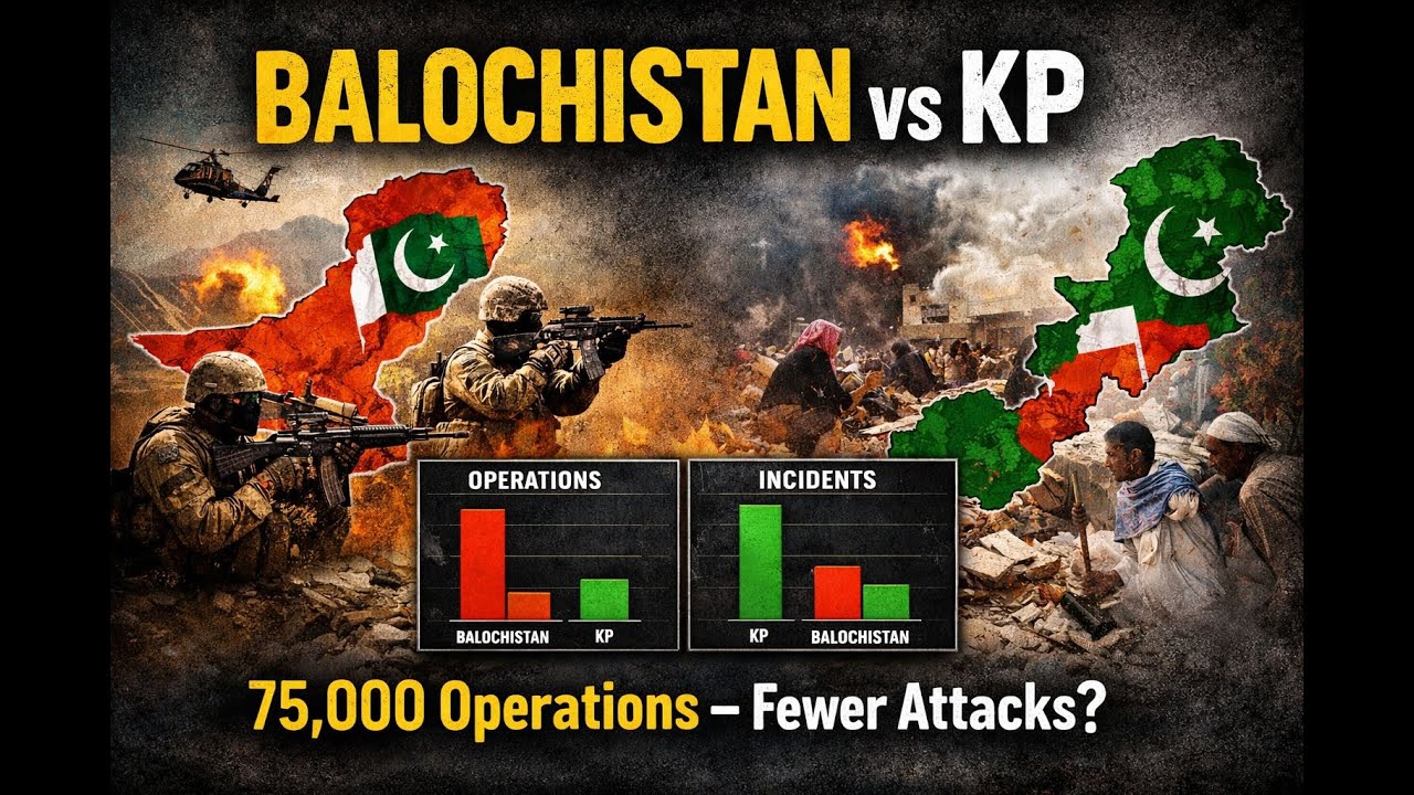 Balochistan vs KP: The Data Pakistan Isn’t Talking About | Terrorism, Operations & Power (2025)