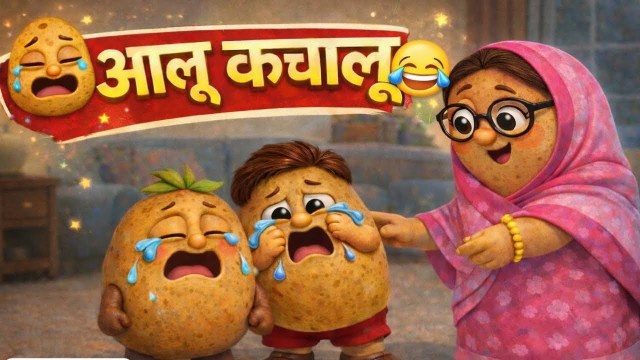 🥔Aloo Kachaloo Beta Kahan Gaye They | आलू कचालू  + Popular Hindi Rhymes For Kids
