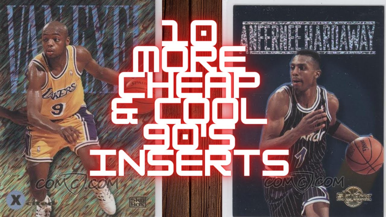 10 MORE of the Best Cheap Basketball Card Inserts (1994-95)