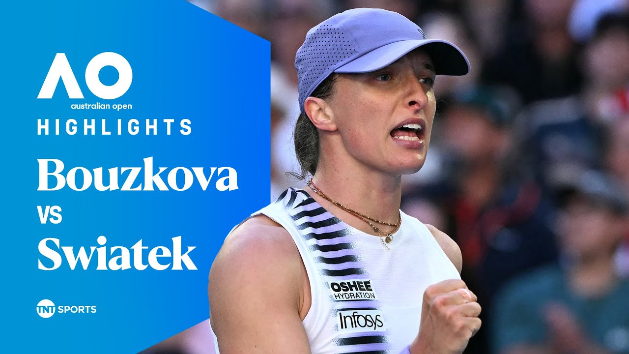 Marie Bouzková vs Iga Świątek | Round Two | Australian Open 2026 Highlights 🇦🇺