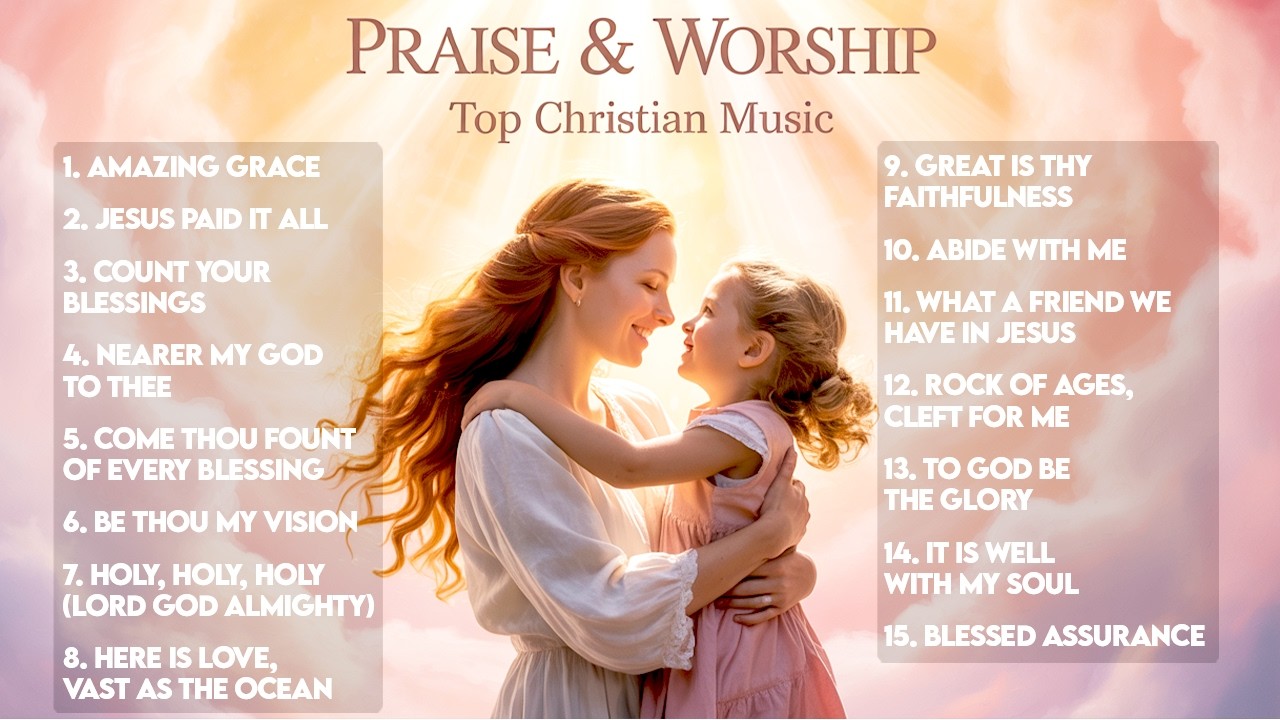 Chrześcijańskie Pieśni Uwielbienia 2025 &ndash; Top 15 Hymn&oacute;w Gospel i Muzyki Uwielbieniowej