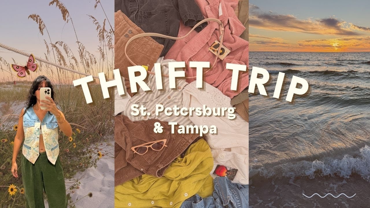 Thrift with me | Simple, colorful, comfortable | A Peaceful short trip