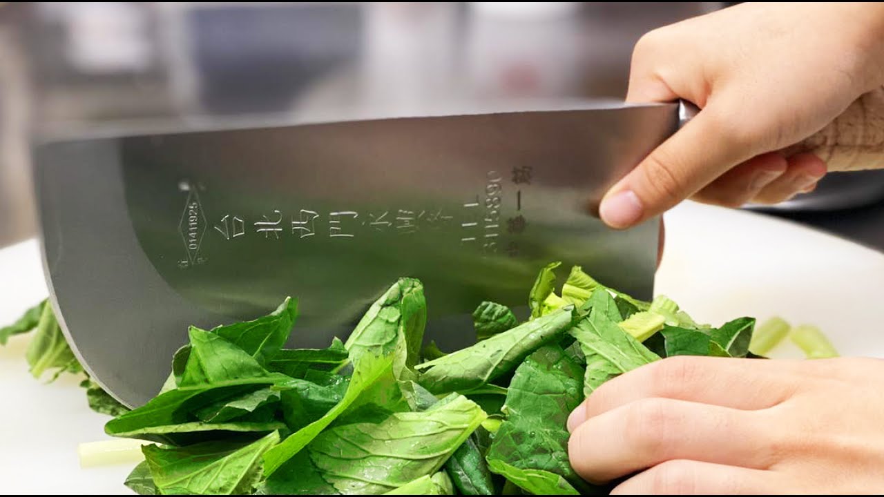 中華料理人の相棒【包丁】Chinese chef's knife.　中華包丁　台北西門永興隆