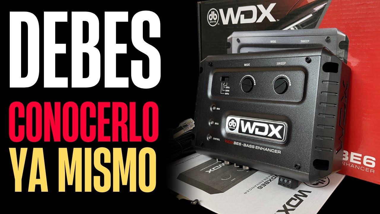 ¿Tienes BAJOS DÉBILES? ¡Este Epicentro los REVIVE! 🎶💥 | DB Drive WDXBE6 Review