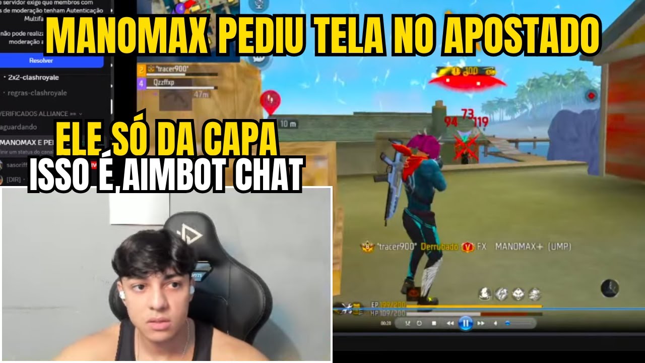MANOMAX CHAMOU UM ANALISTA PRA INVESTIGA O PC DESSE EMULADOR QUE ESTA DANDO CAPA IGUAL XIT !