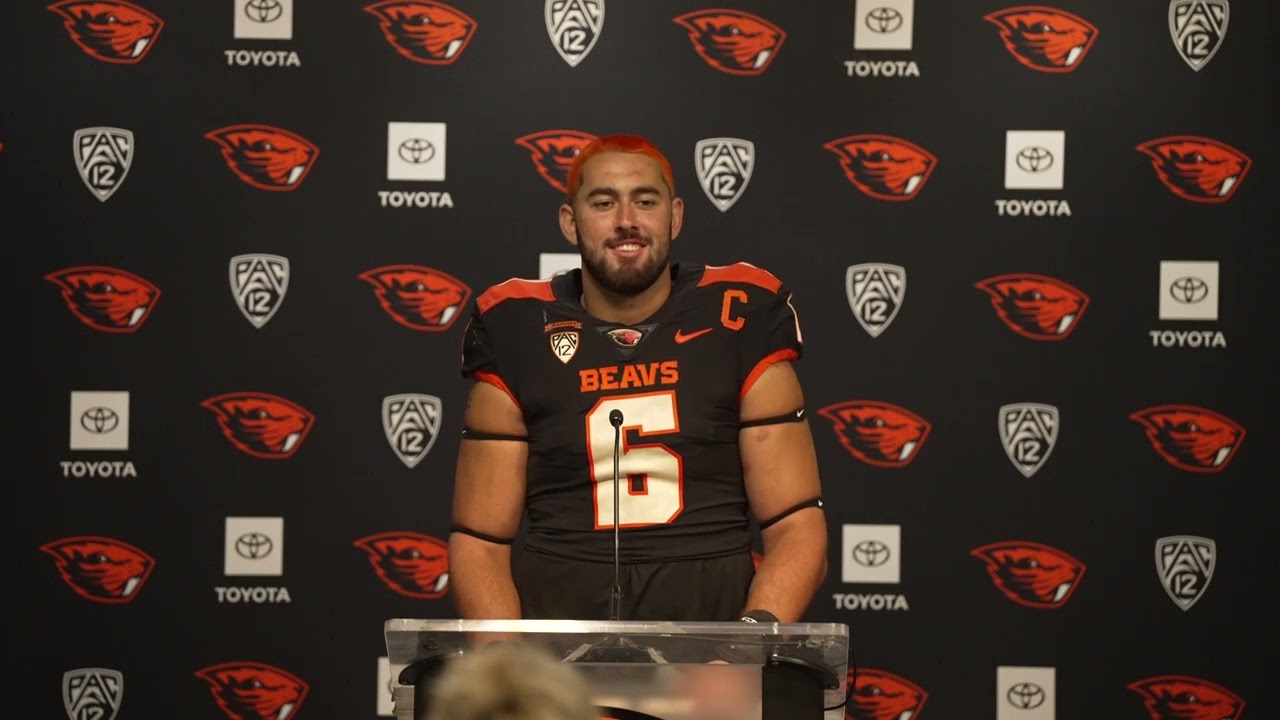 Oregon State Football Post-Game: John McCartan vs. UC Davis (9/9/23)