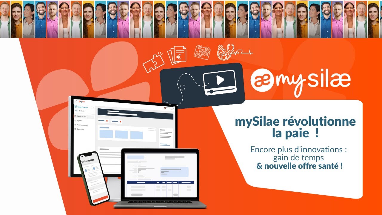 My Silae, la solution paie et RH unifiée qui va booster votre productivité. Conformité et sécurité.