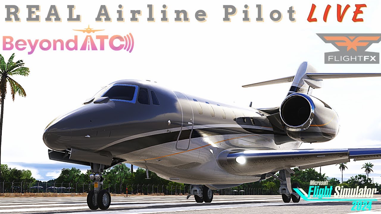 FlightFX | Citation X Ready for Prime Time | MUCL-KRSW | Real Citation Pilot | 