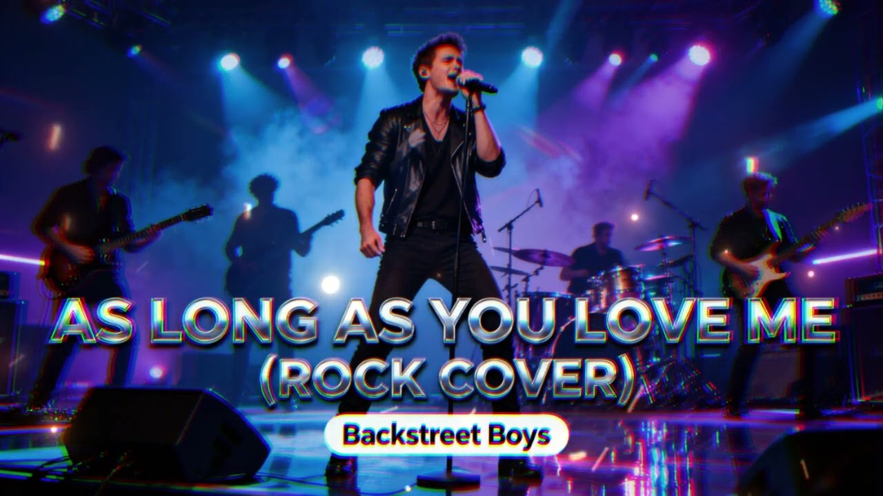 As Long As You Love Me - Backstreet Boys (80s Rock Cover)