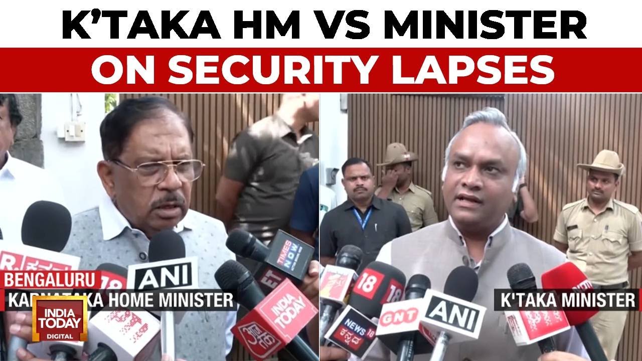 Bengaluru Stampede Kills 11: Karnataka Home Ministers Vs Min Kharge On Security Lapses | India Today