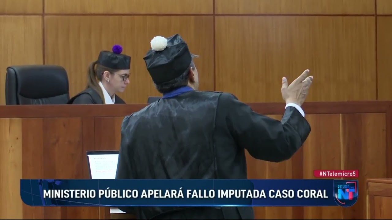 Ministerio Público apelará fallo a imputada en caso Coral