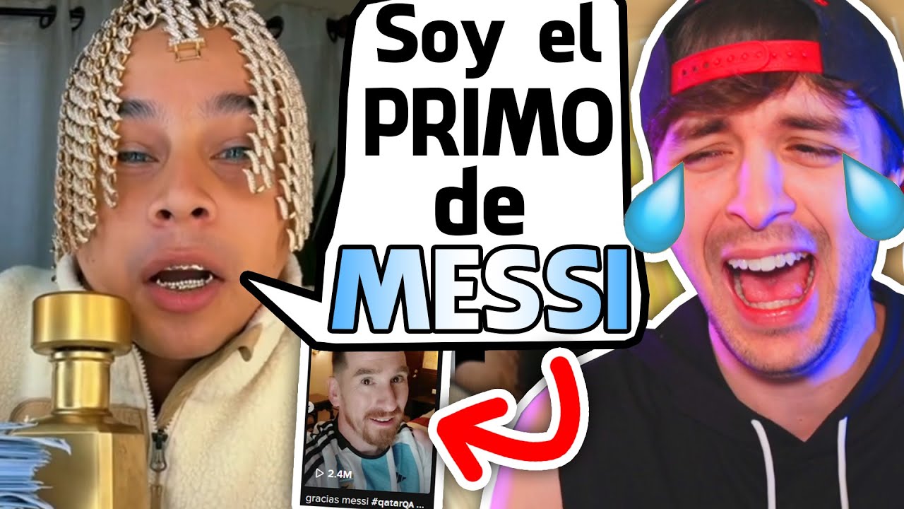TikToker dice ser el Primo de Messi y muestra 