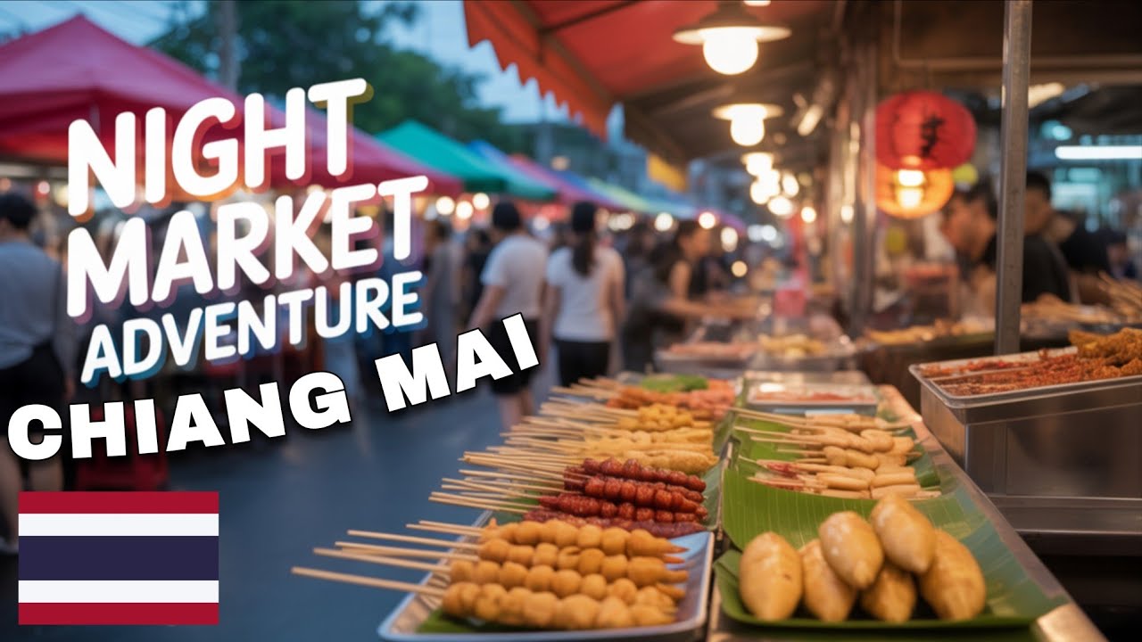 Exploring Chiang Mai’s Sunday Night Market 🇹🇭 | Walking Tour