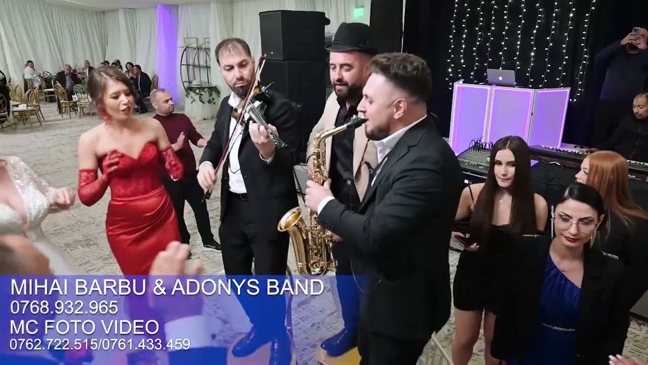 MIHAI BARBU & ADONYS BAND - PROGRAM MANELE  ( COVER 2025 )