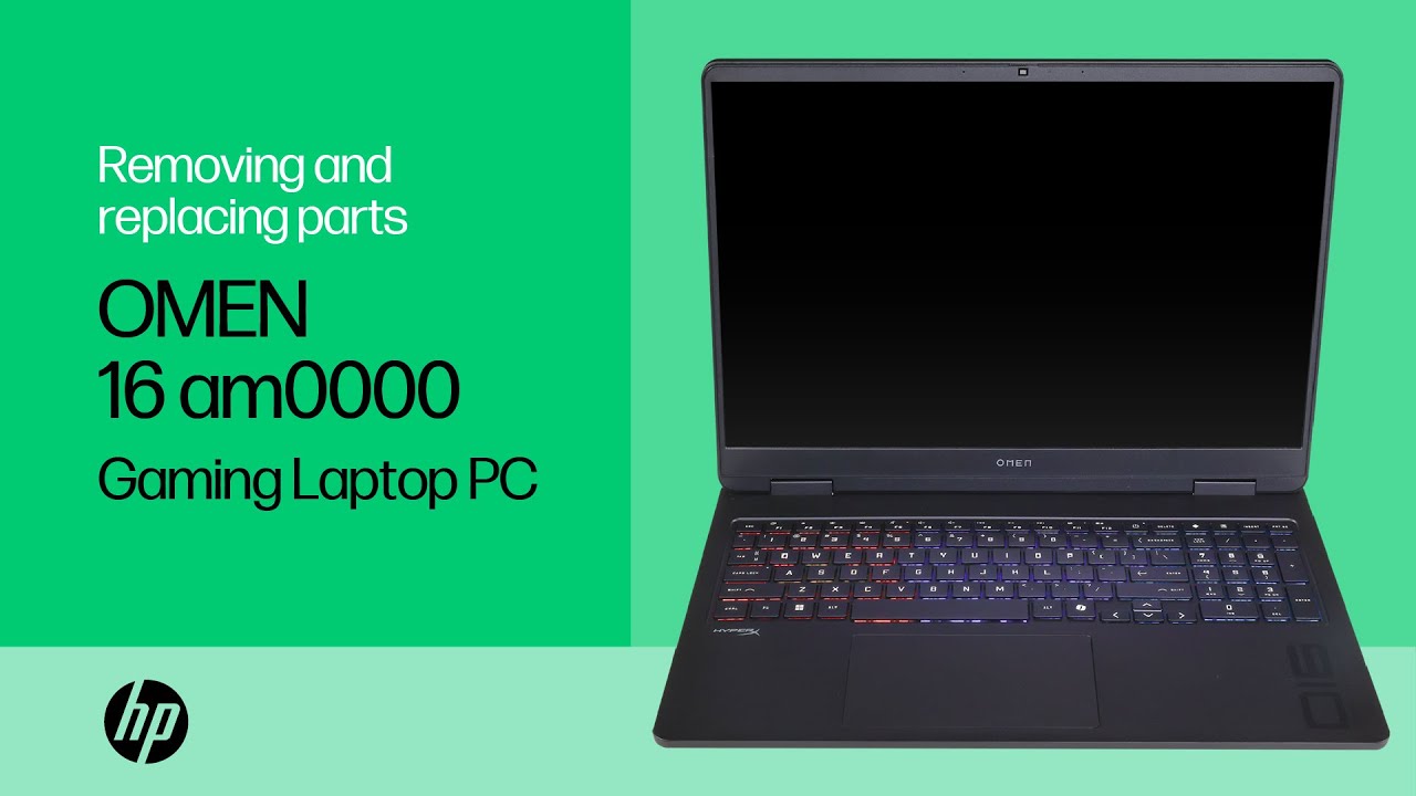 Removing and replacing parts | OMEN 16 inch Gaming Laptop PC 16-am0000/am1000 | HP computer service
