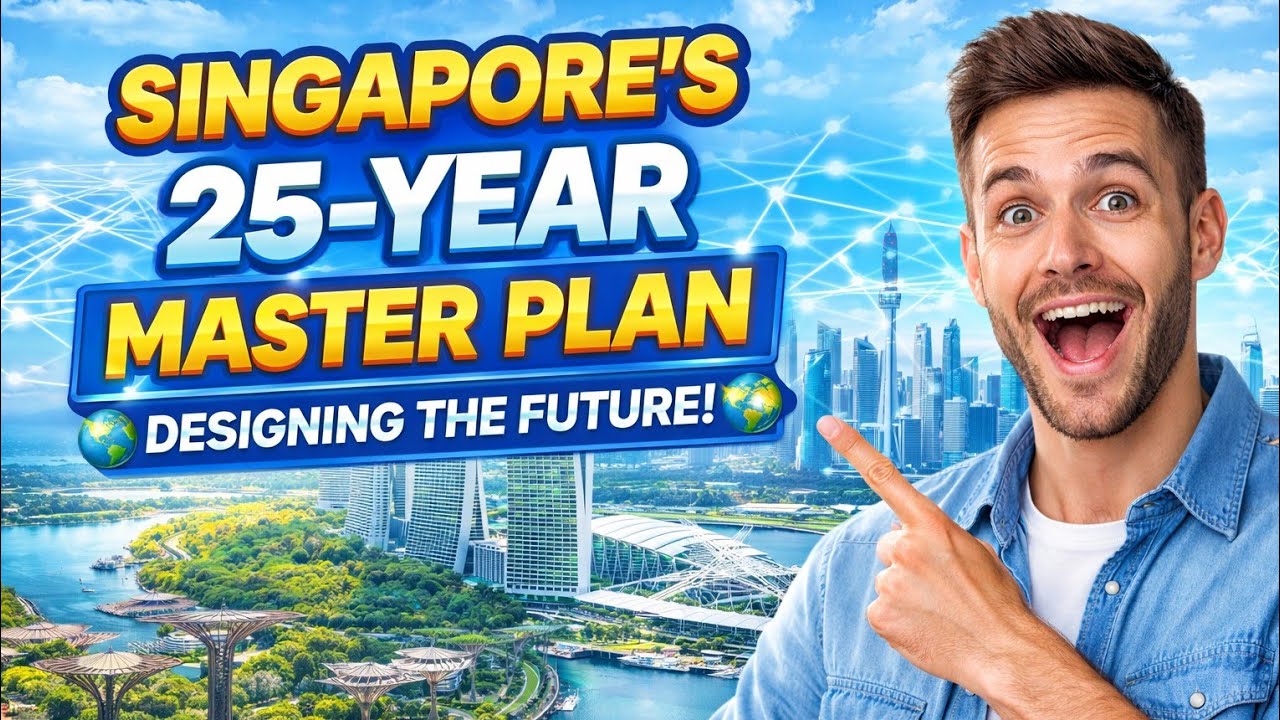 Singapore’s Master Plan for the Next 25 Years | The Future Is Already Designed...!!!