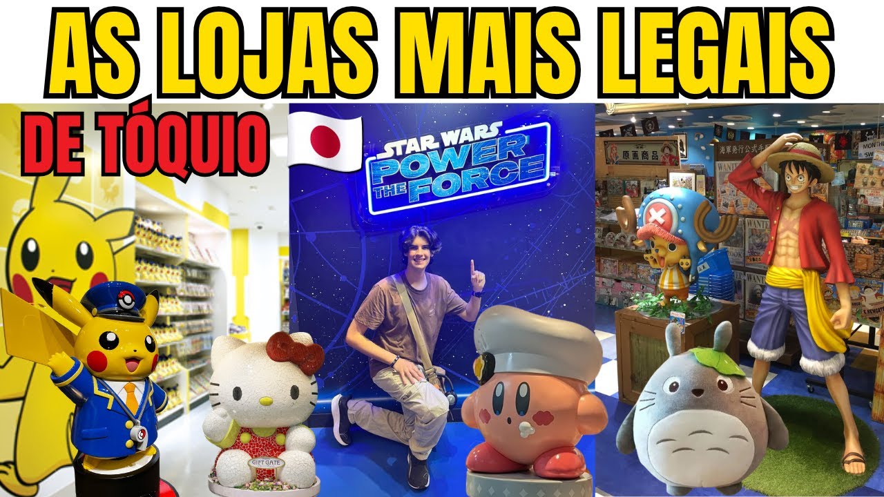 FUI NA TOKYO CHARACTER STREET: O PARAÍSO DOS FÃS DE CULTURA POP JAPONESA