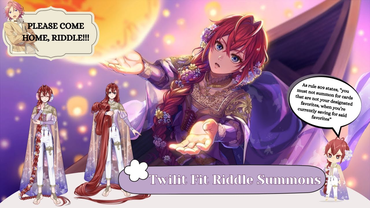 Twisted Wonderland | Riddle is STUNNING!!! ⊹₊⟡⋆