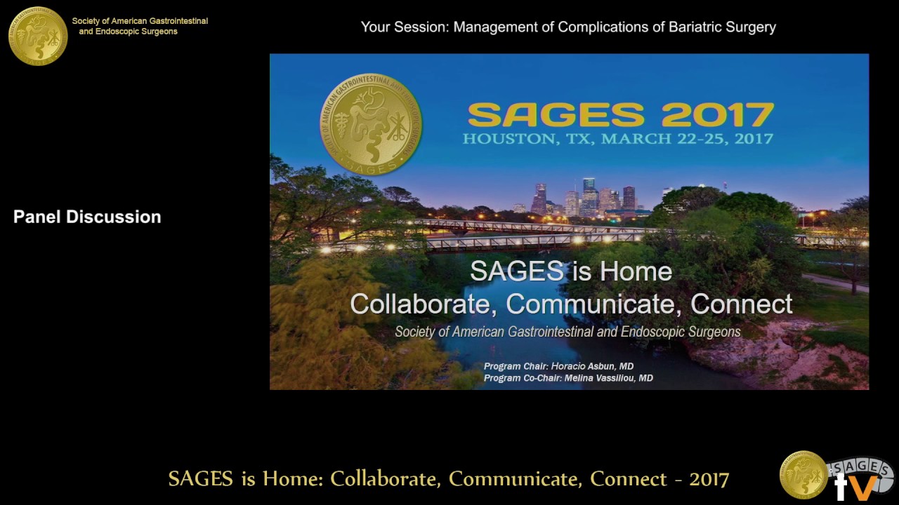 Management of complications of bariatric surgery: Panel discussion