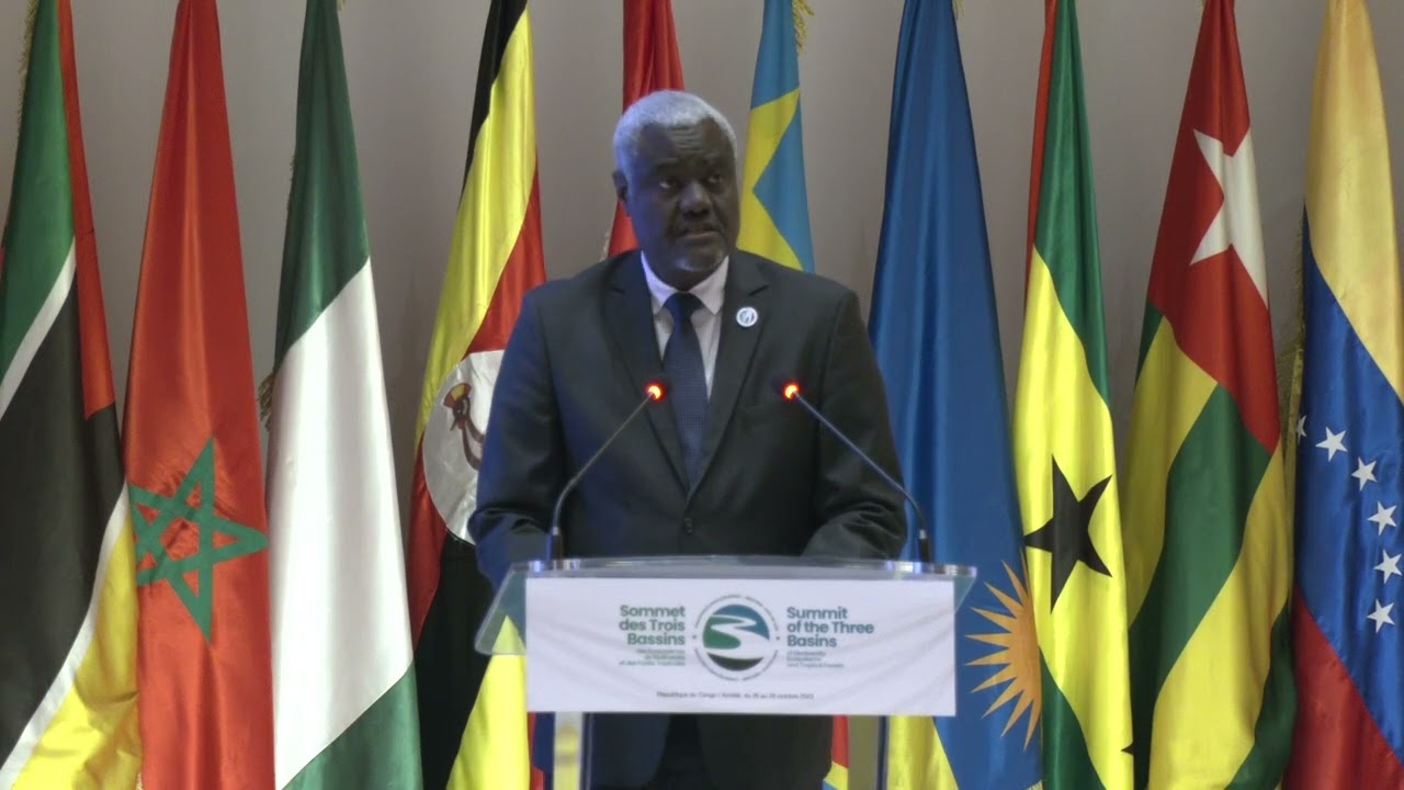 Discours de Mr. Moussa Faki Mahamat président de la commission de l’Union Africaine