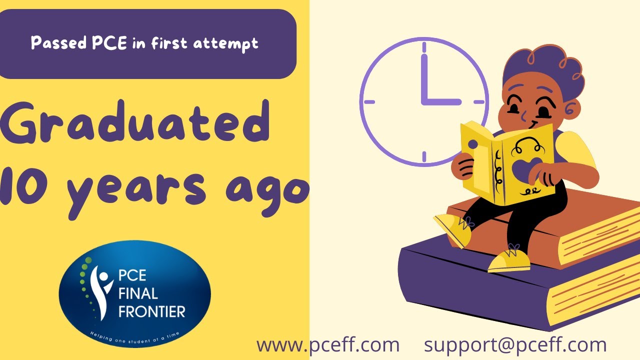 Passed PCE Exam After A 10 Years Long Gap Of Graduation | PCE Exam Prep Tips | PT Course | PCEFF
