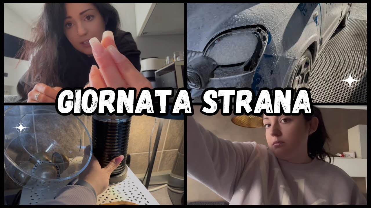 SFOGHI DI UNA GIORNATA STRANA 🤦🏻‍♀️e SECONDA PROVA UNGHIE - Vlog 
