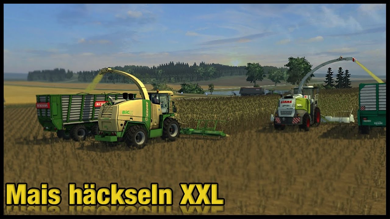 [Ls 13] Mais häckseln mit Claas Jaguar 980 und Krone Big X 1100