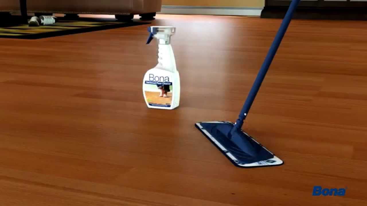 Bona limpiador de pisos de madera.