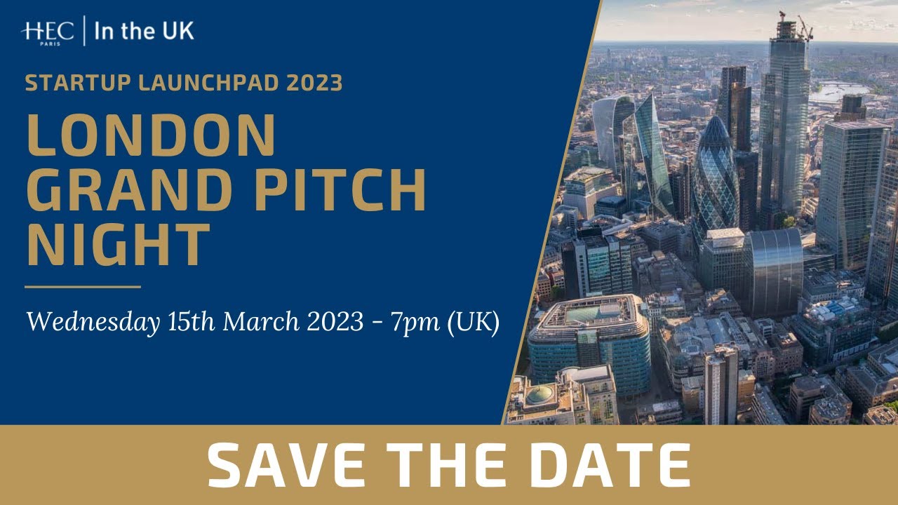 Grand Pitch Night 2023 - HEC Startup Launchpad