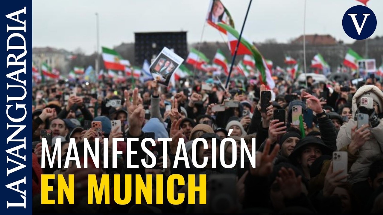 Reza Pahlevi convoca a m&aacute;s de 250.000 personas en Munich contra el r&eacute;gimen en Ir&aacute;n