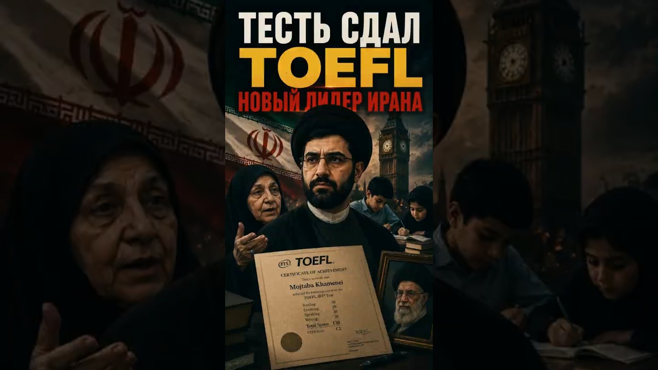 🇬🇧 СЕКРЕТ ХАМЕНЕИ: ТЕЩА НОВОГО ЛИДЕРА ИРАНА ШОКИРОВАЛА ЗАЯВЛЕНИЕМ ОБ АНГЛИЙСКОМ СЕЙЧАС!