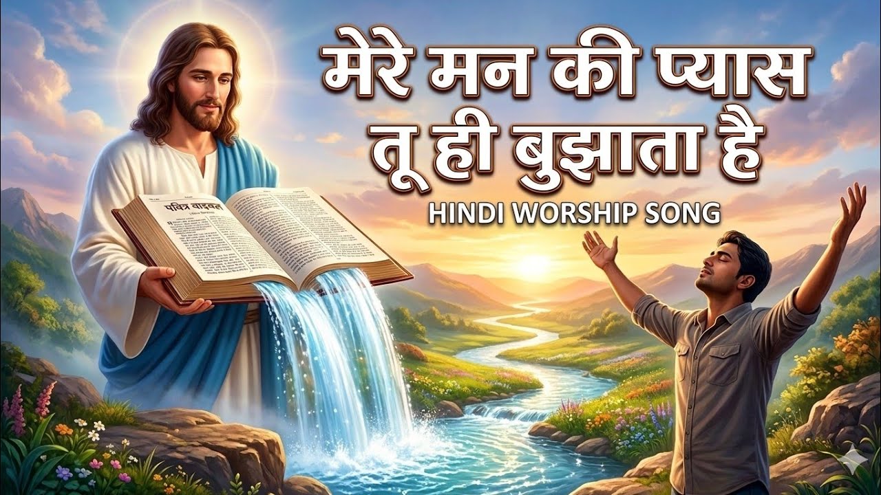 Mere Mann Ki Pyaas Tu Hi Bujhata Hai | Hindi Worship Song | Soul Thirst for God ✝️🙏