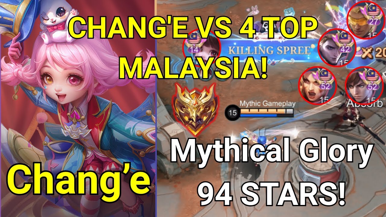 Can Chang'e Counter 4 Top Malaysia Pros? (This Game Was INSANE) - MLBB
