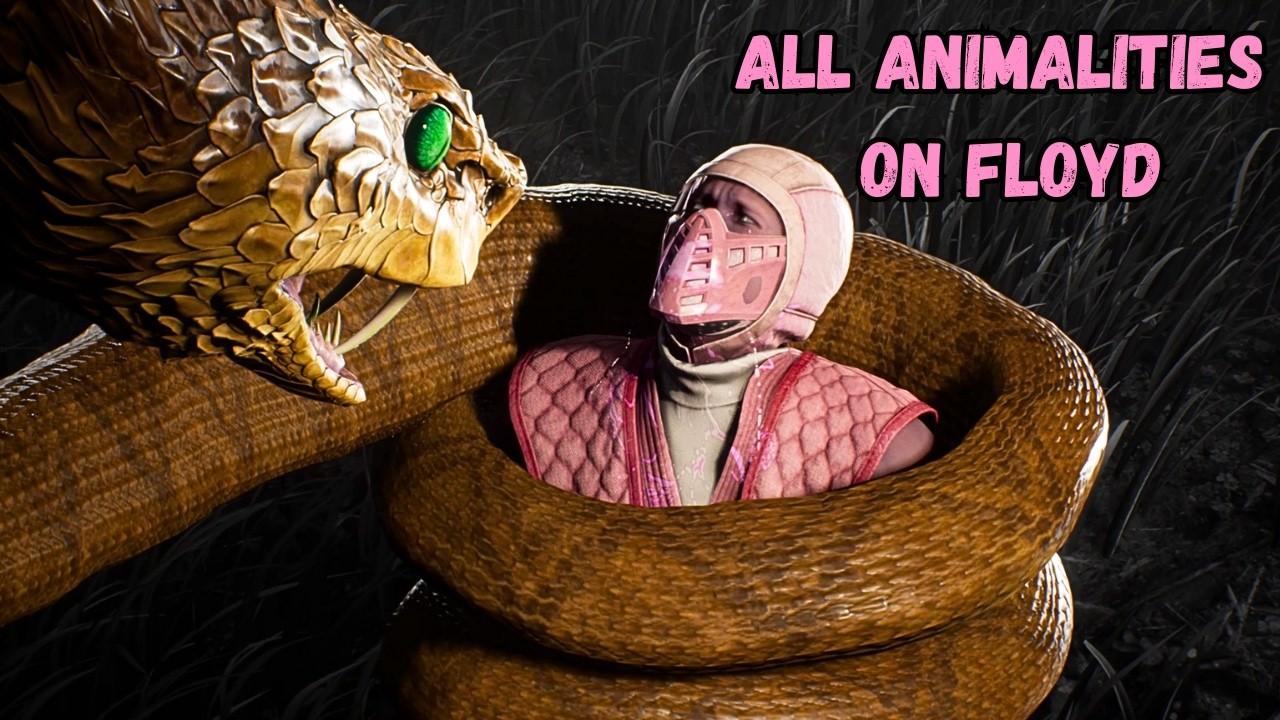 MK1 - All Animalities on Floyd
