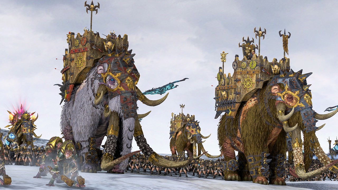 NORSCA vs LIZARDMEN - Warhammer Battle
