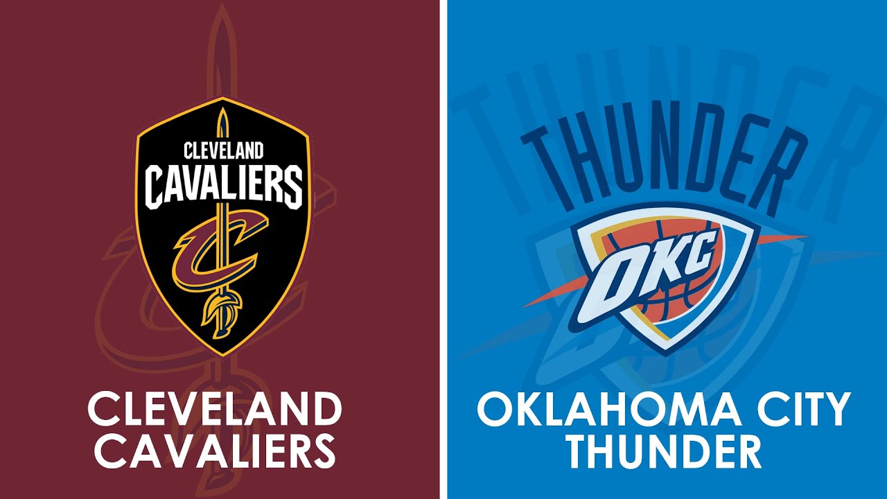 Cleveland Cavaliers vs Oklahoma City Thunder NBA Live Scoreboard