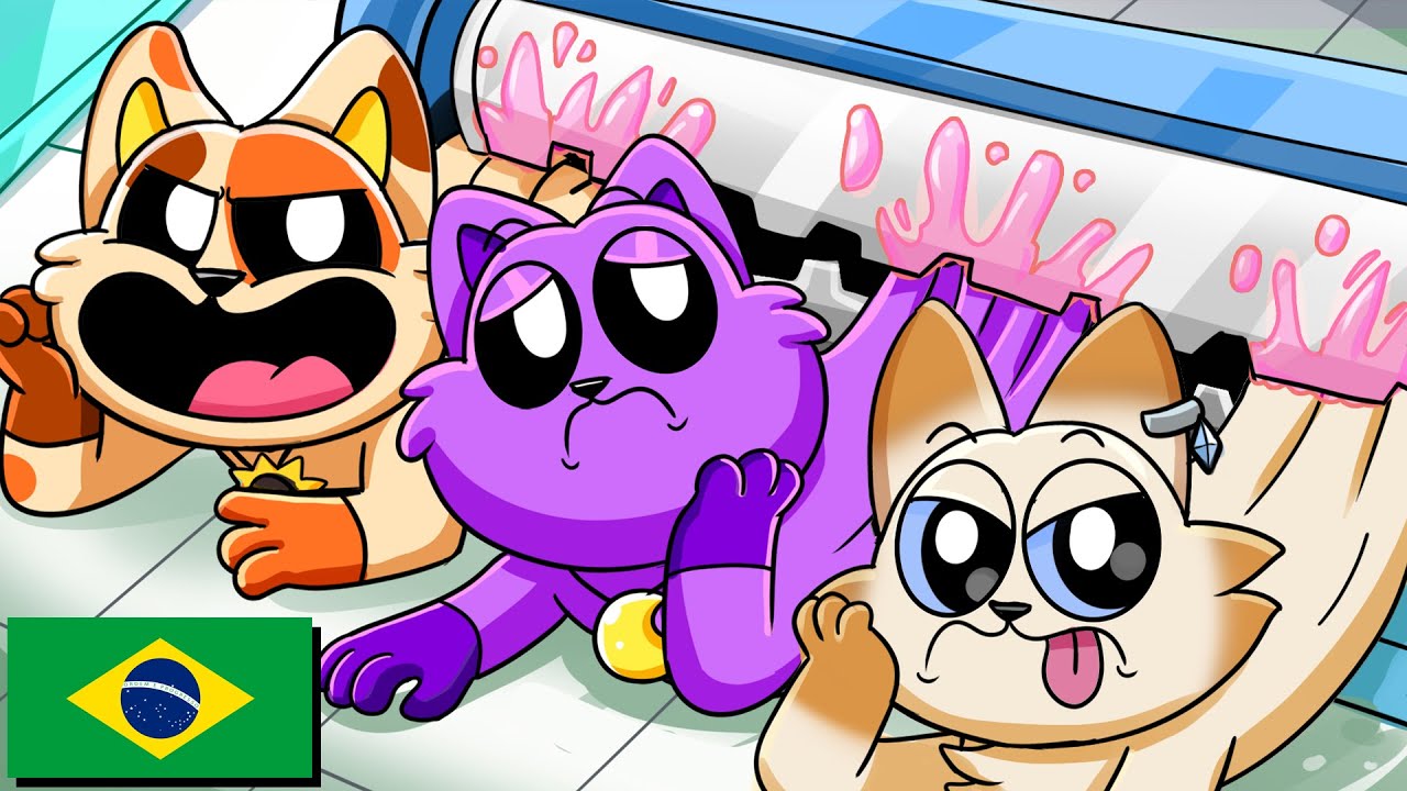 A TRISTE HIST&Oacute;RIA DE SMILING CRITTERS?! Poppy Playtime 4 Anima&ccedil;&atilde;o