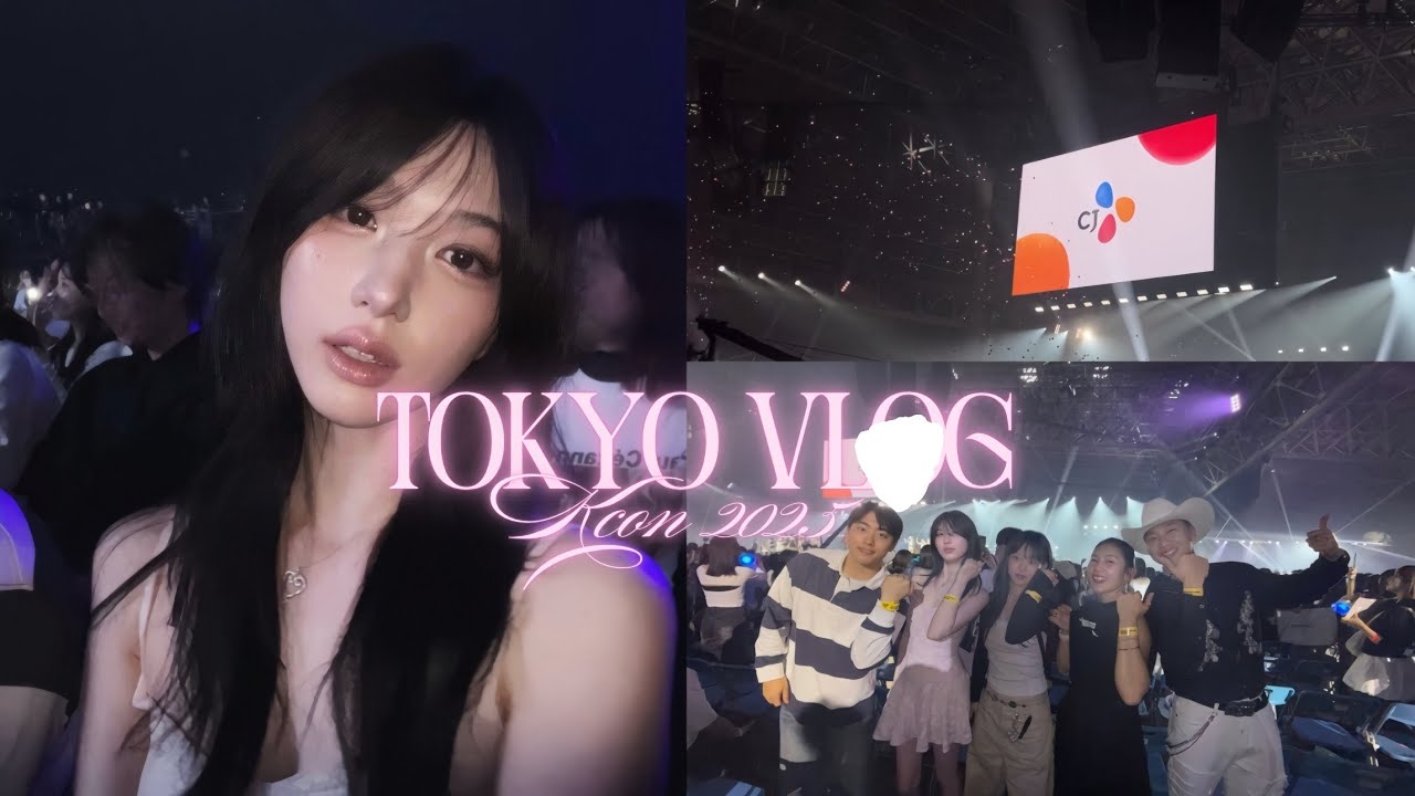 TOKYO VLOG | 처음 가본 KCON♪♪, 겟레디윗미,첫 행사 참여, soft girl engery 💞ꕥ⋆࿔*:･ﾟ