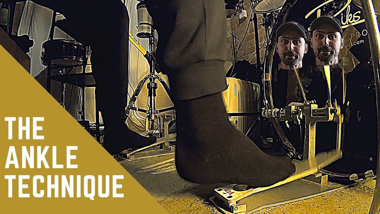 Double Bass Drumming - Learning The Ankle Technique