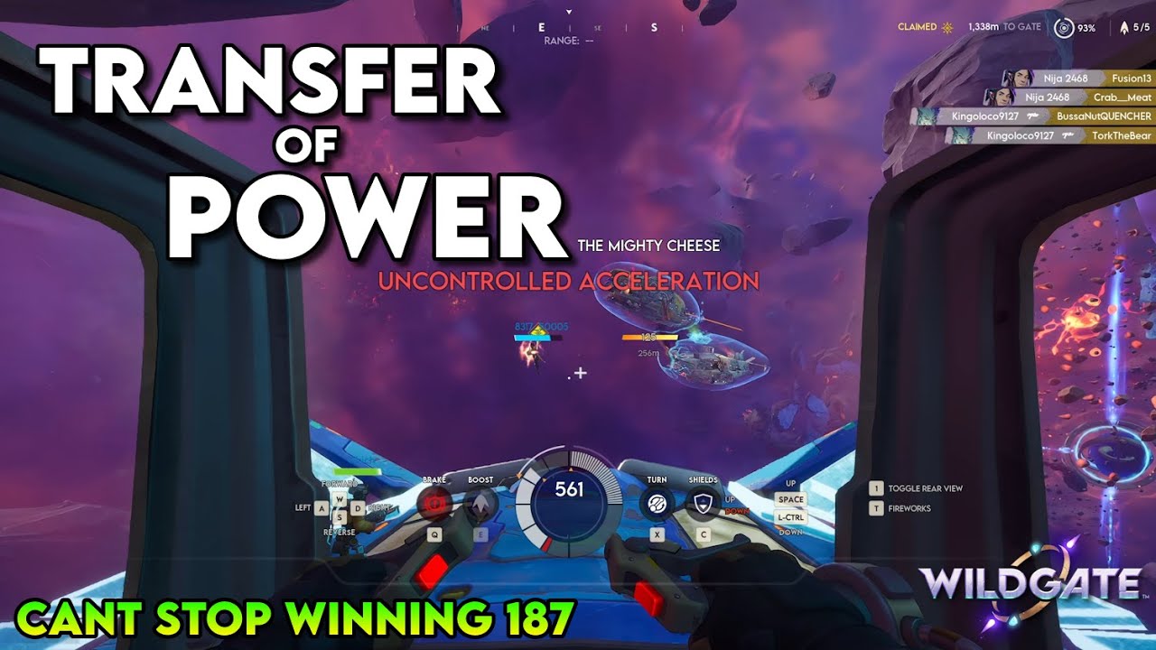 TRANSFER OF POWER - CANT STOP WINNING 187 | Wildgate