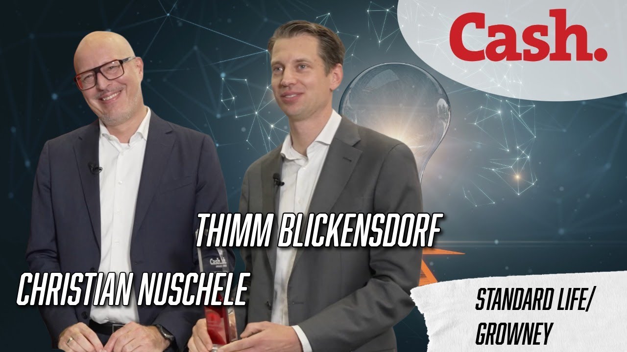 Cash. AWARD INNOVATION – growney & Standard Life