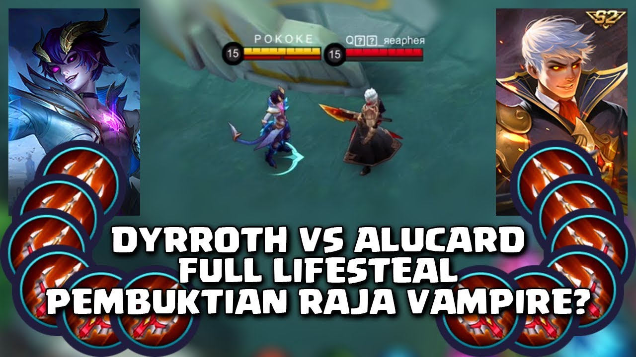 Dyrroth Vs Alucard | Siapa Fighter Terkuat Saat Ini?! Mobile Legends Bang Bang