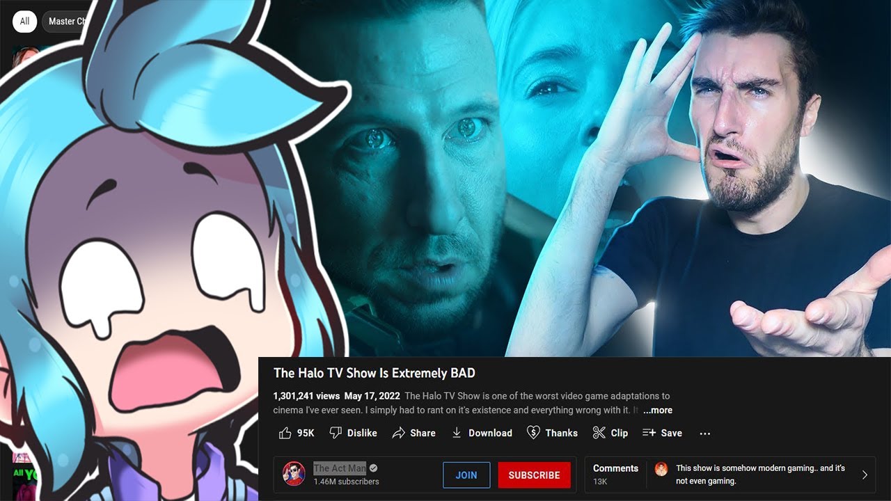 Am Reacts to, 'The Halo TV Show Is Extremely BAD' | by The Act Man