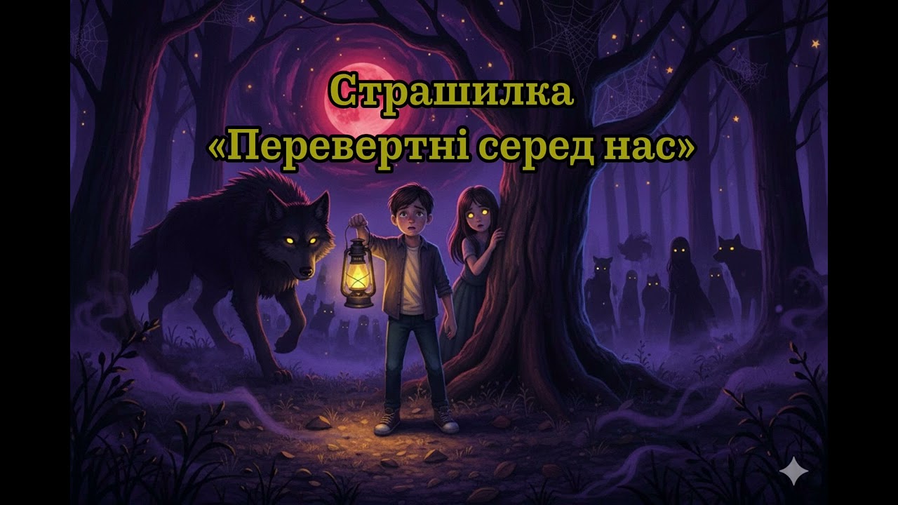 🎧АУДІОКАЗКА українською: ПЕРЕВЕРТНІ СЕРЕД НАС. Страшилка для дітей