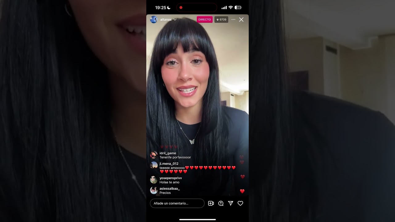 Directo Instagram Aitana 20 de Mayo - Cuarto Azul