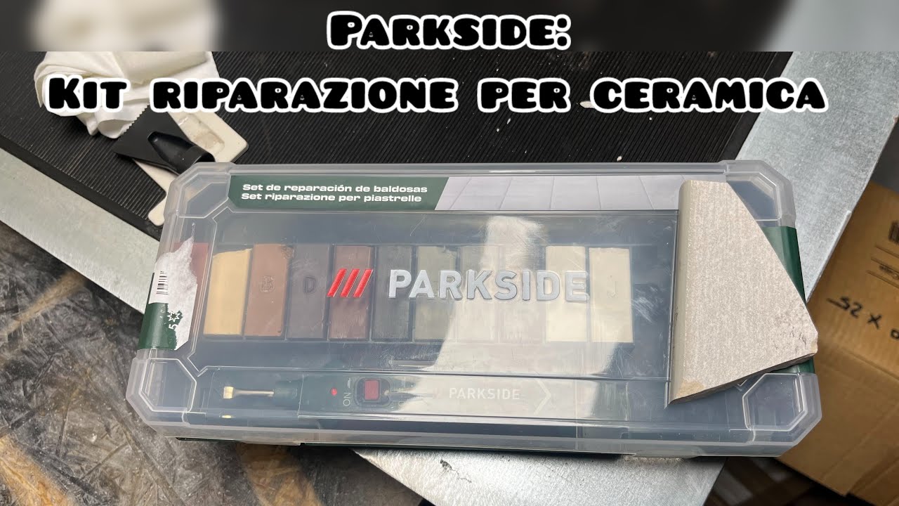 Parkside:kit riparazione per piastrelle  